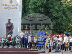 Търговище - Васил Левски - паметник - откриване