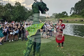 Село Мосомище - „Вода и светлина“ - фестивал - откриване
