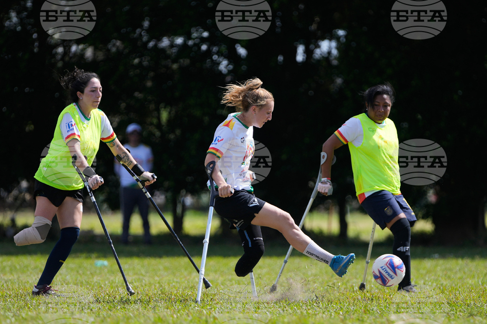 Bolivia-Amputees' World Cup Training Soccer