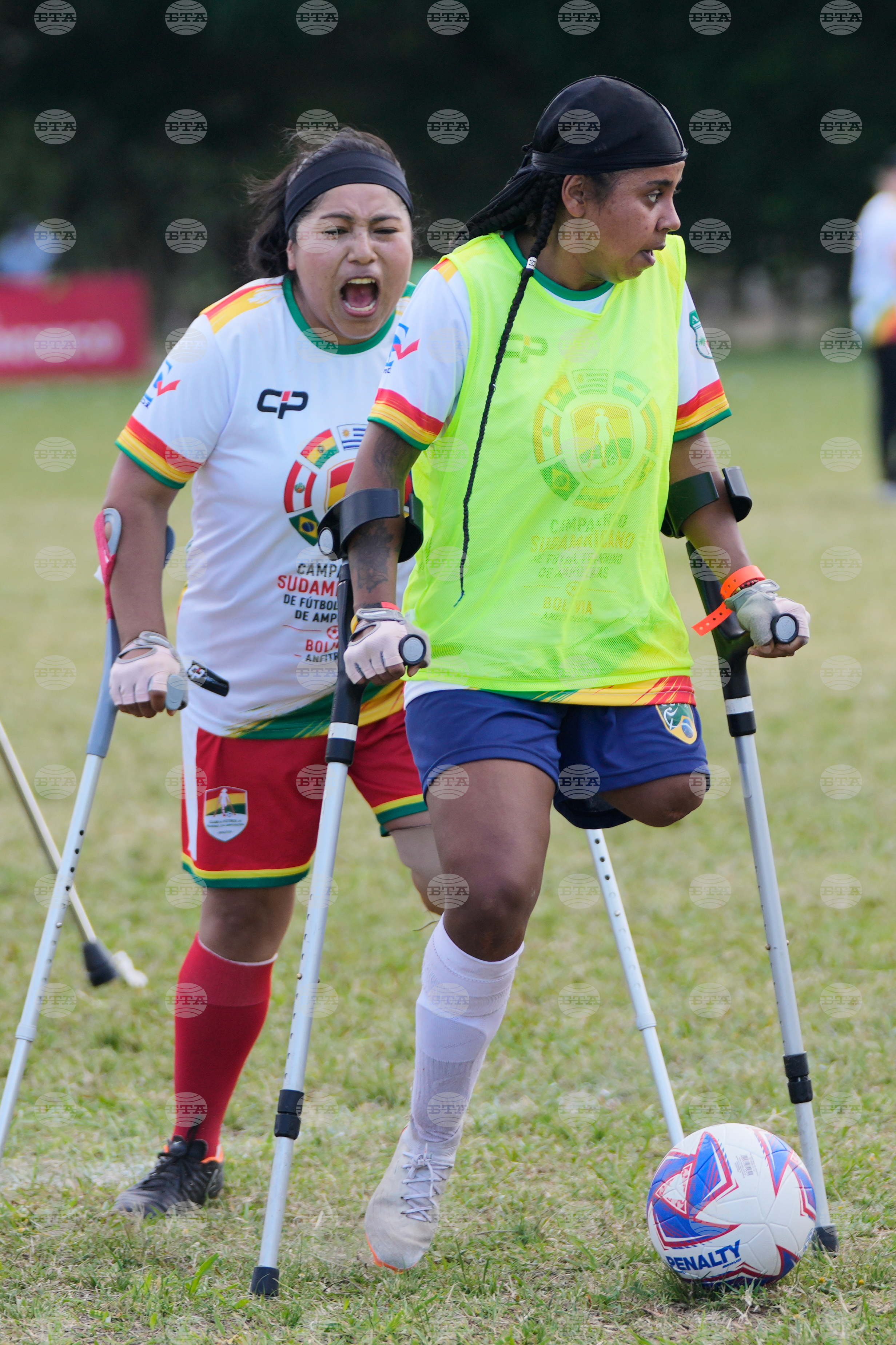 Bolivia-Amputees' World Cup Training Soccer