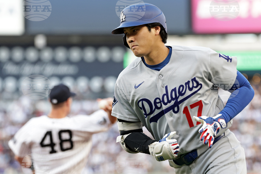 Dodgers Yankees Baseball