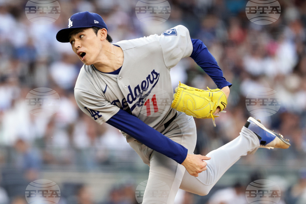Dodgers Yankees Baseball