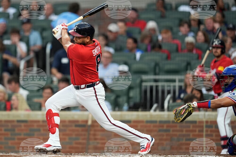 Rangers Braves Baseball