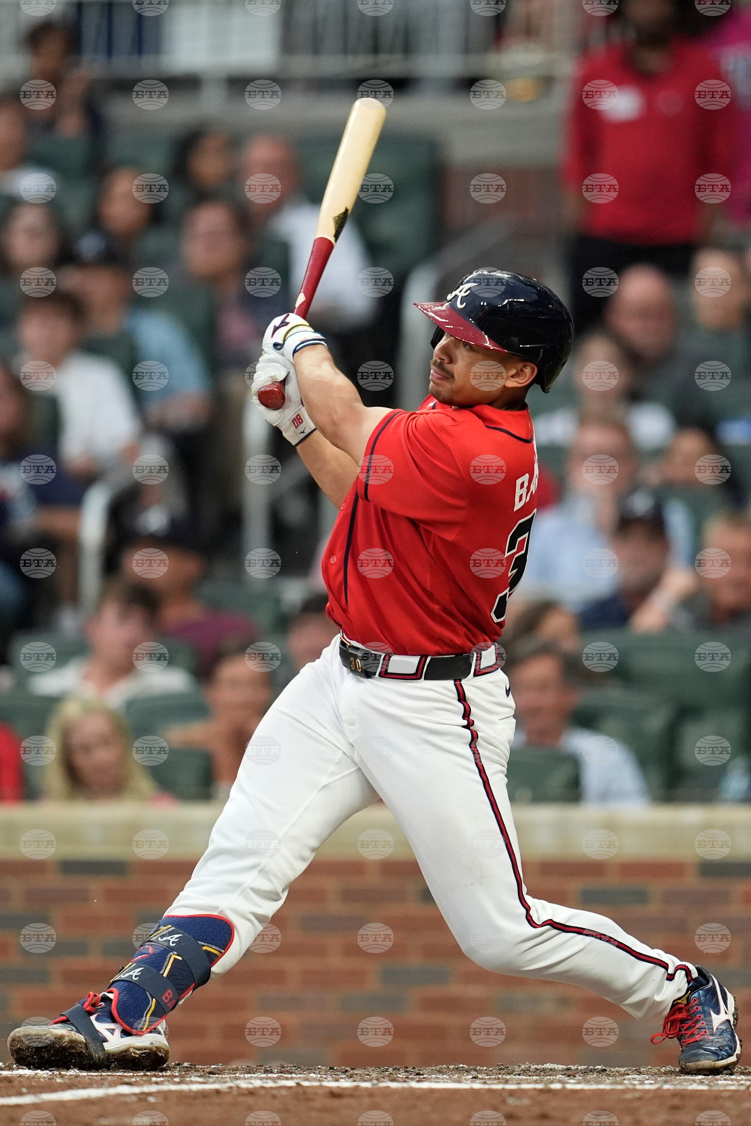 Rangers Braves Baseball