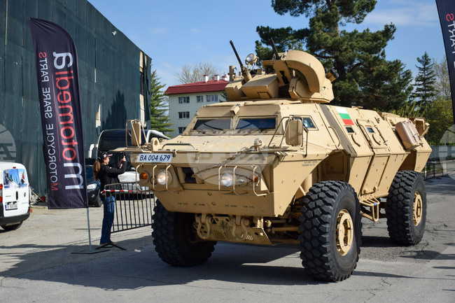 Благоевград - военна техника - парад
