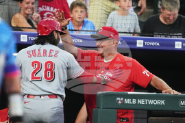 Reds Rockies Baseball