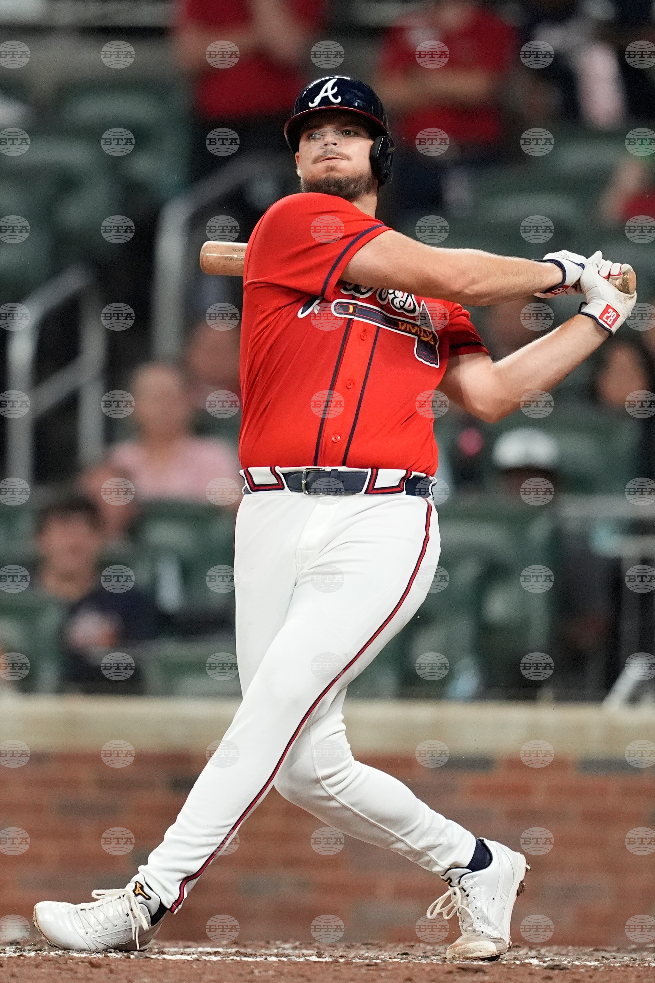 Rangers Braves Baseball