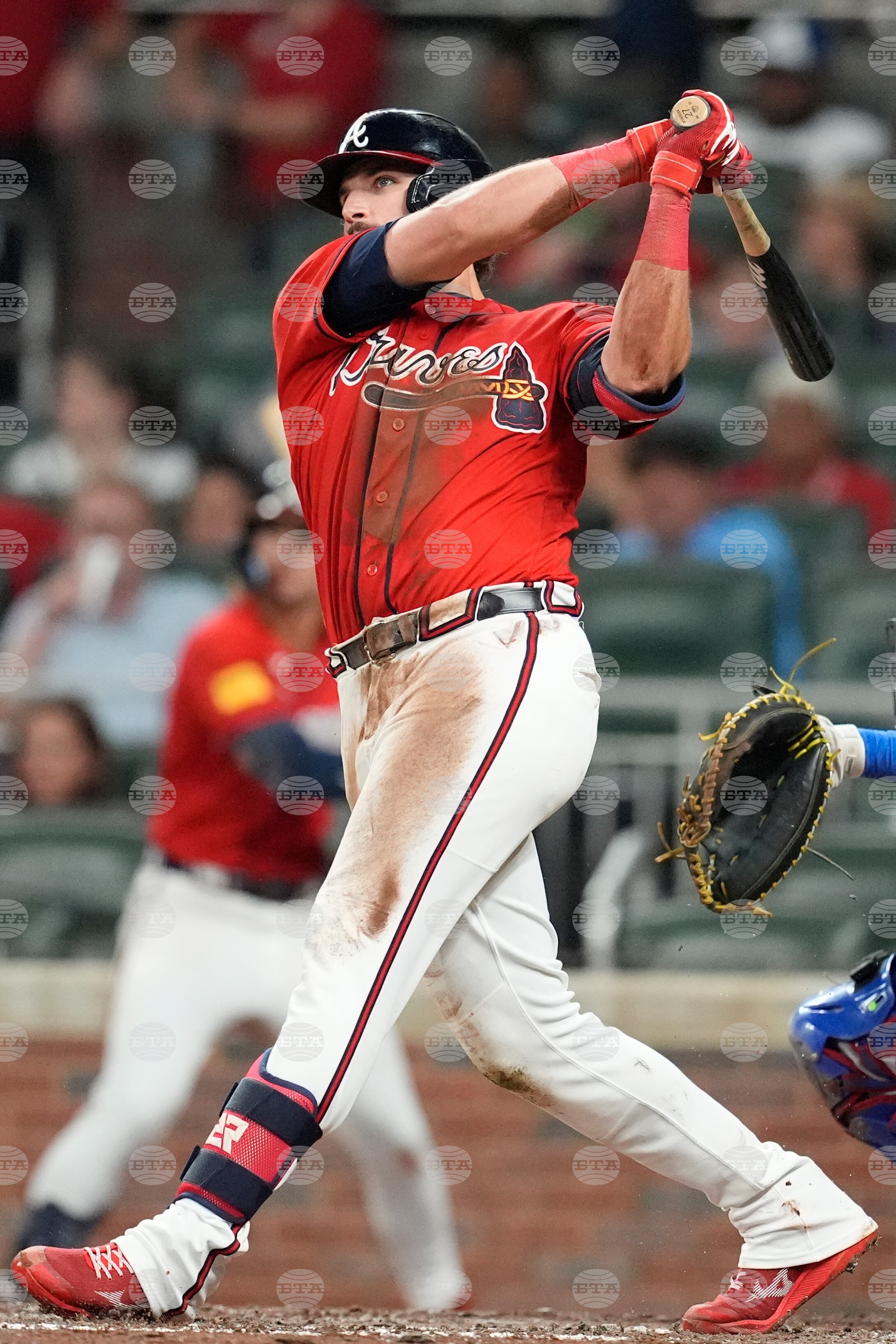 Rangers Braves Baseball