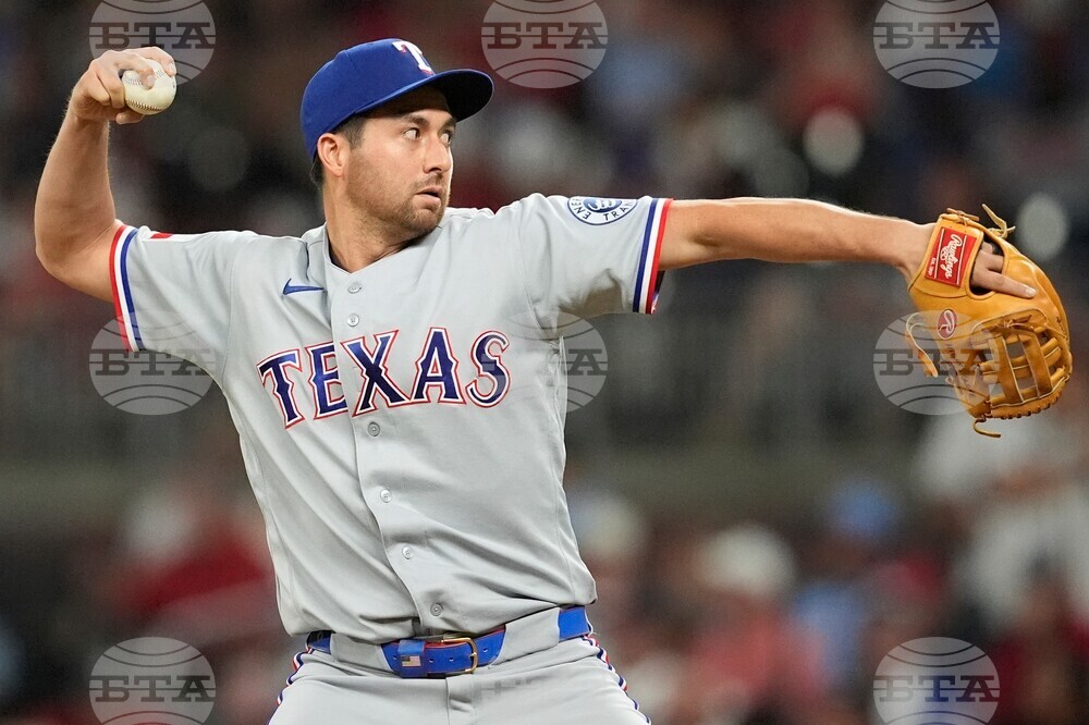 Rangers Braves Baseball