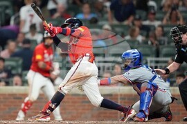 Rangers Braves Baseball