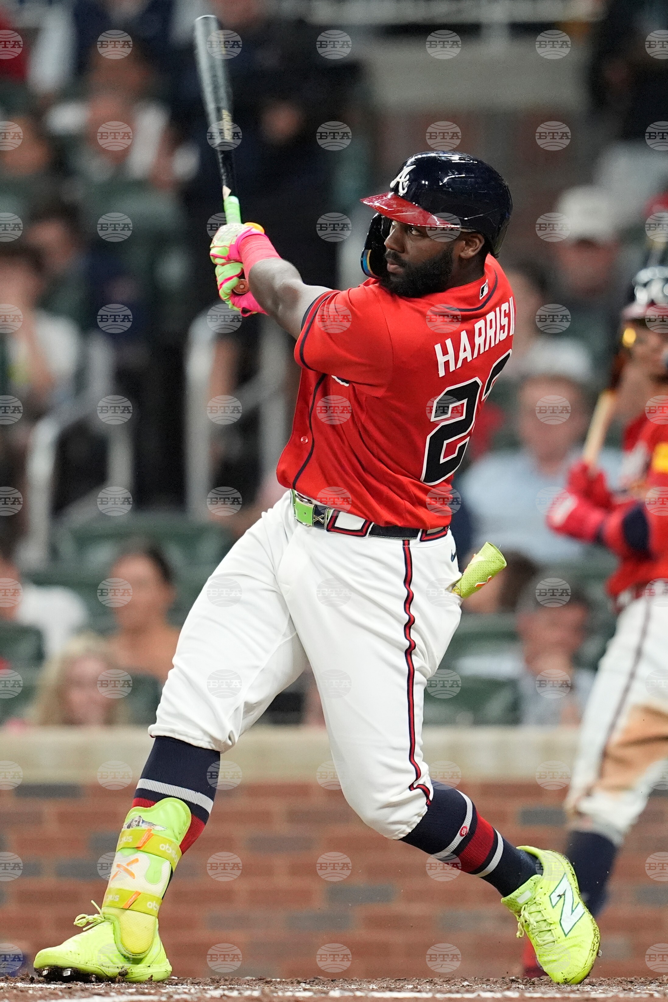 Rangers Braves Baseball