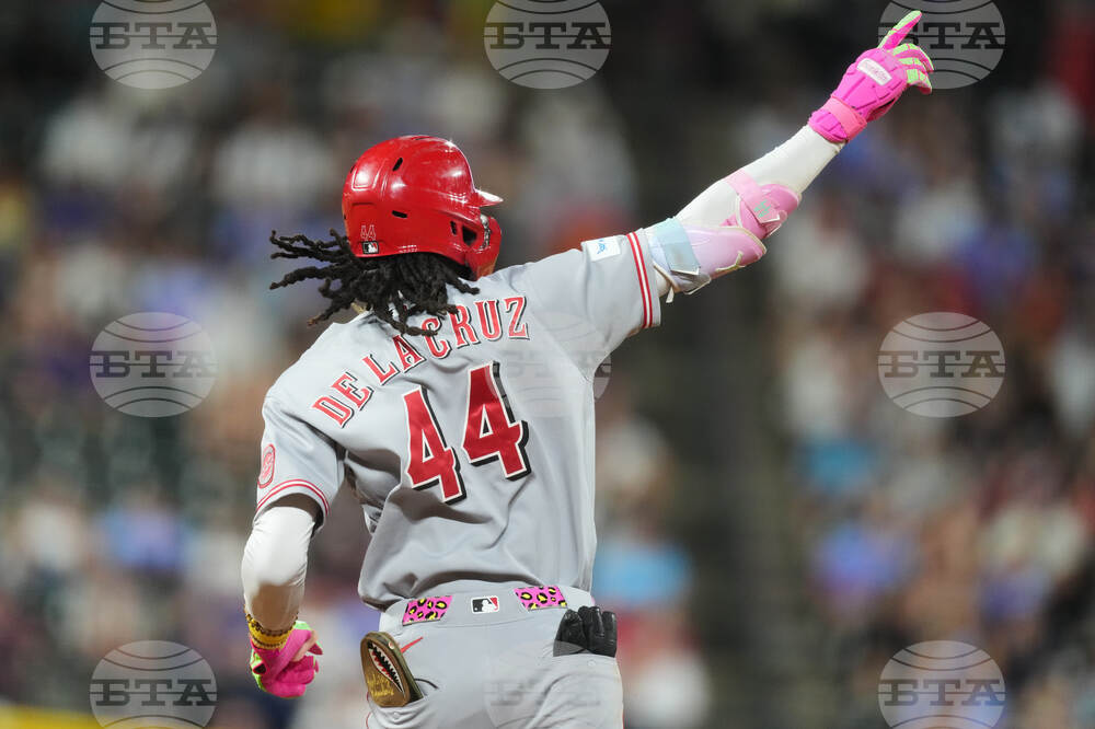 Reds Rockies Baseball