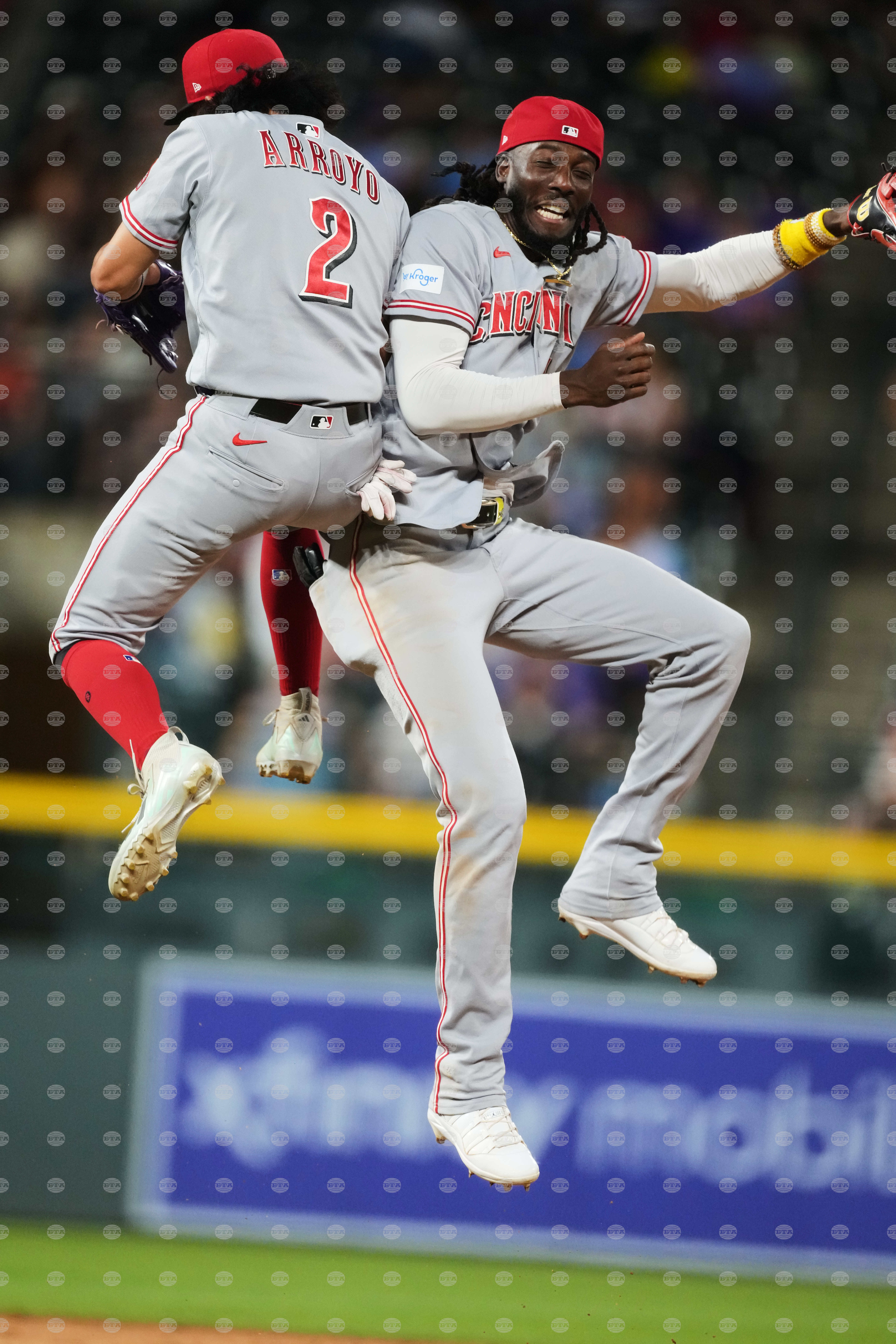 Reds Rockies Baseball