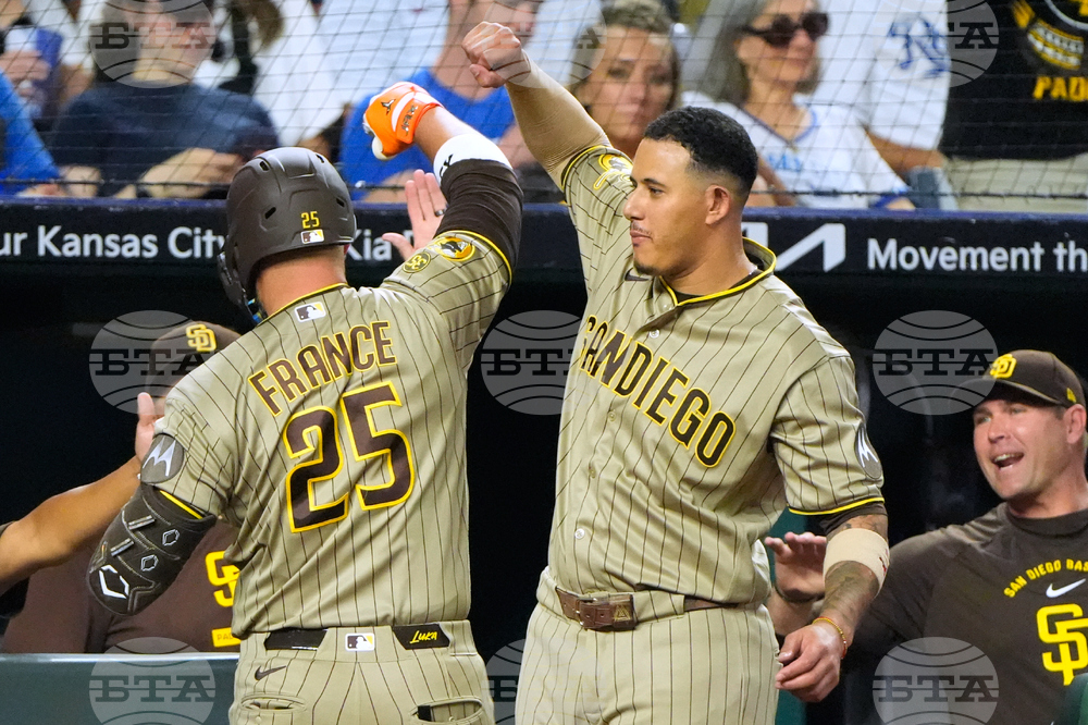 Padres Royals Baseball