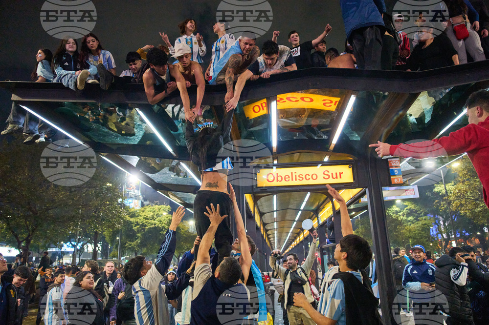 APTOPIX Argentina WCup Soccer Reaction
