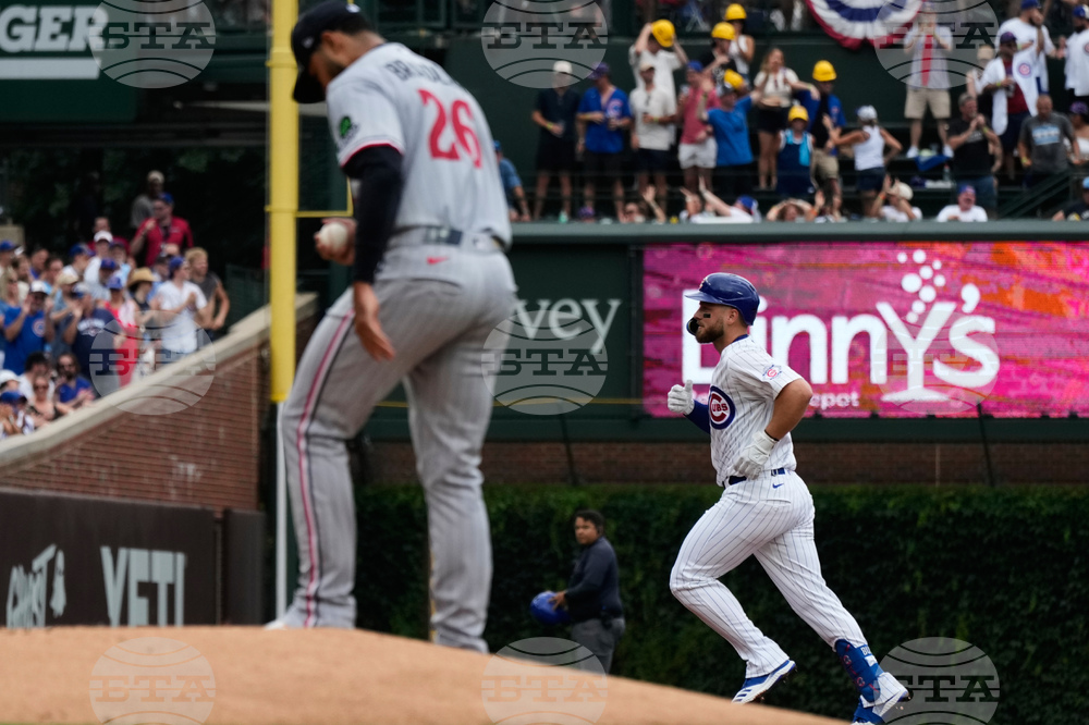 Twins Cubs Baseball