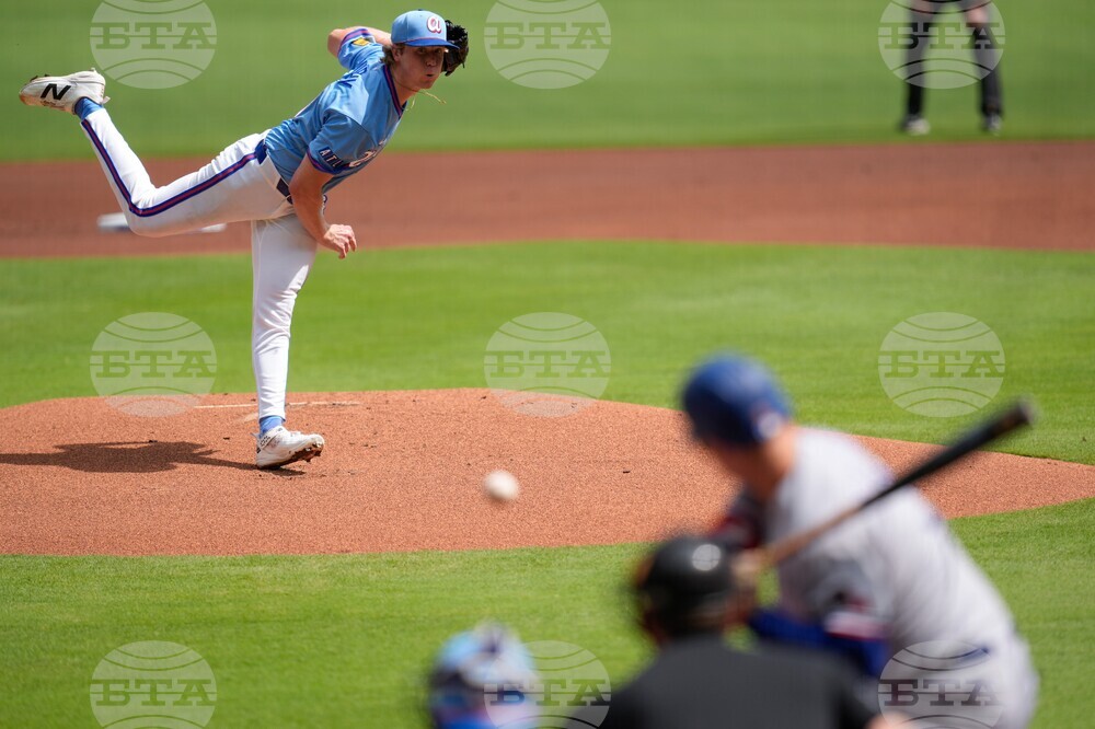 Rangers Braves Baseball