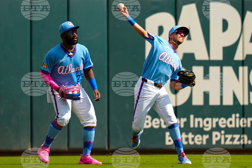 Rangers Braves Baseball