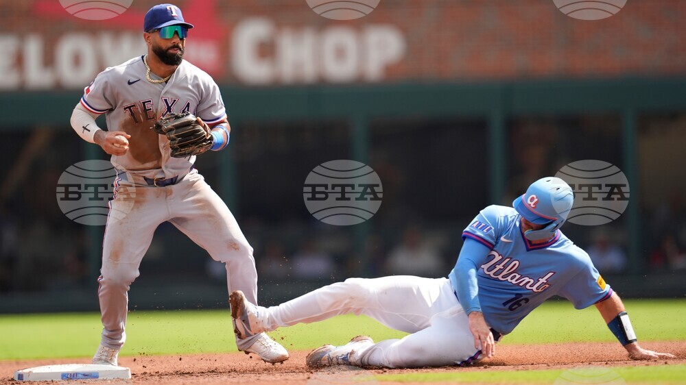 Rangers Braves Baseball