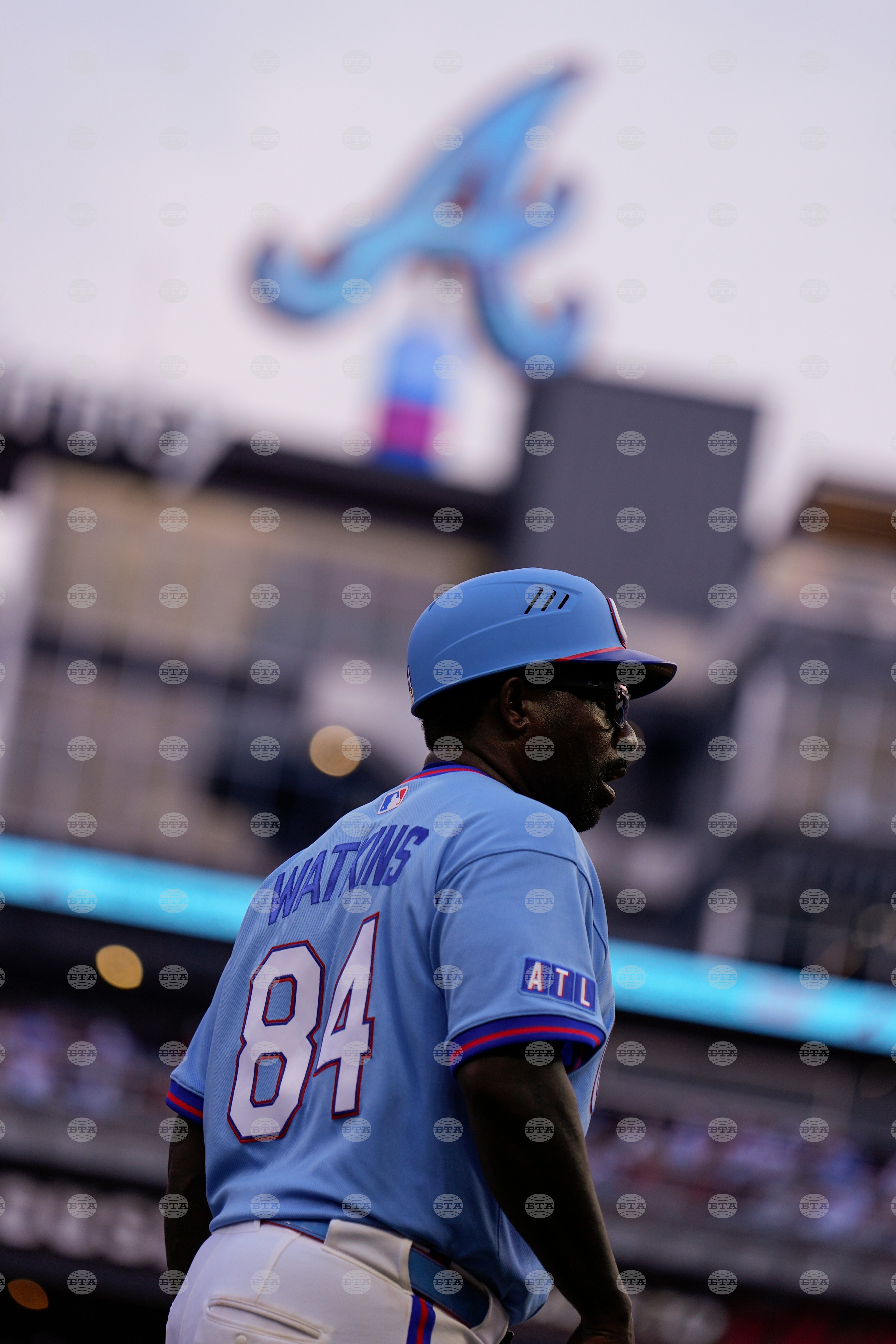 Rangers Braves Baseball