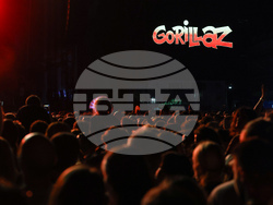Пловдив - Phillgood  фестивал - Gorillaz