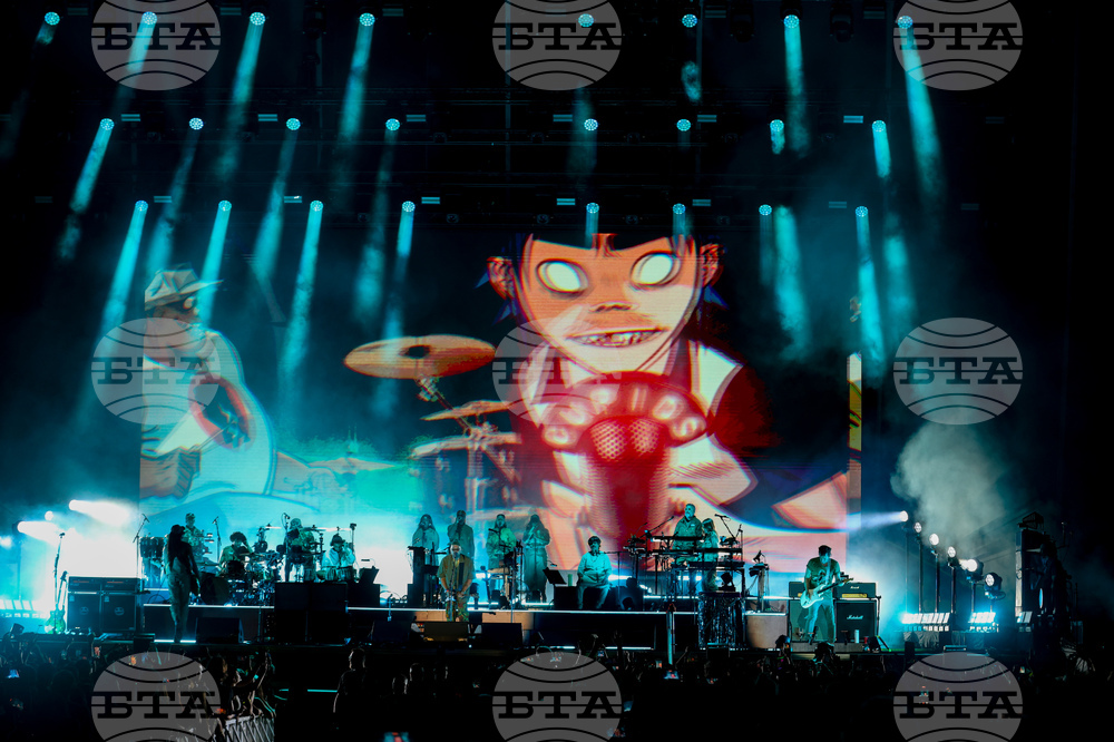 Пловдив - Phillgood  фестивал - Gorillaz