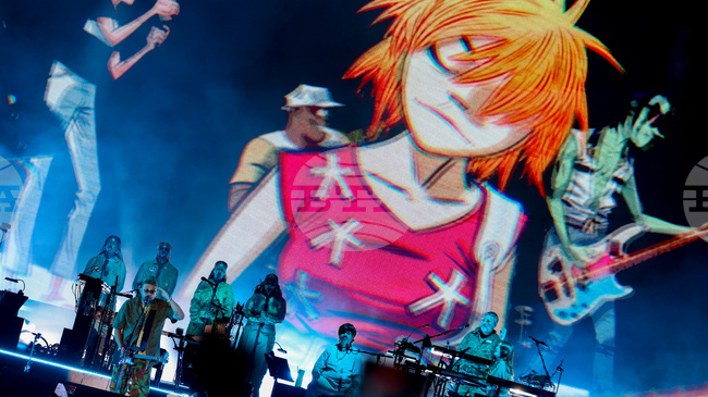 Gorillaz събра 20 хиляди души в Пловдив