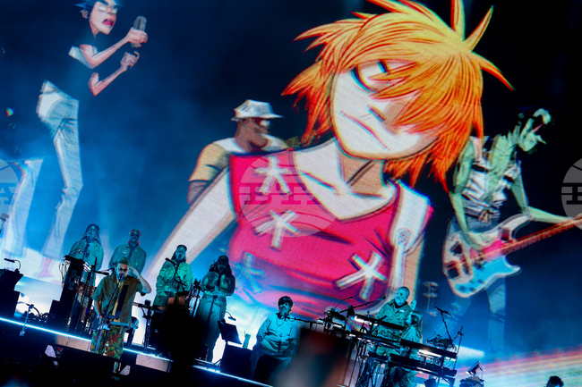 Пловдив - Phillgood фестивал - Gorillaz