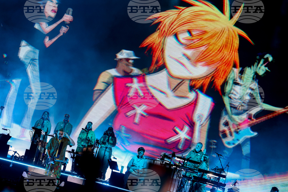 Пловдив - Phillgood  фестивал - Gorillaz