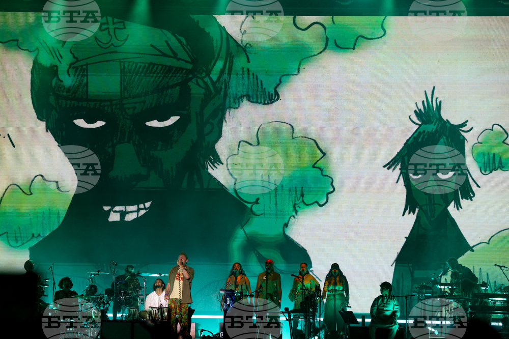 Пловдив - Phillgood  фестивал - Gorillaz