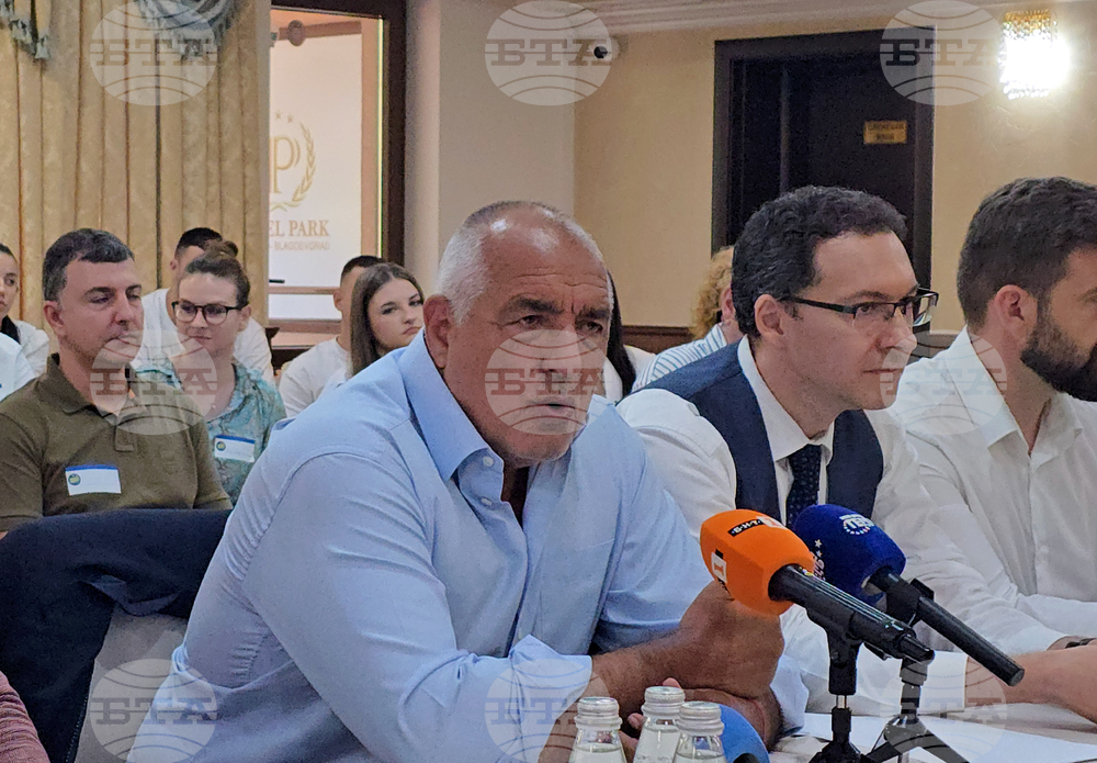 Благоевград - Бойко Борисов - брифинг