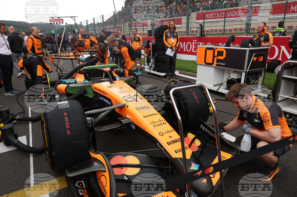 Belgium F1 GP Auto Racing