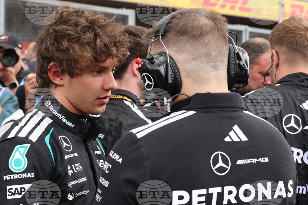 CORRECTION Belgium F1 GP Auto Racing