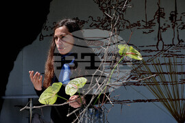 Бургас - национална изложба на цветя - демонстрации на икебана