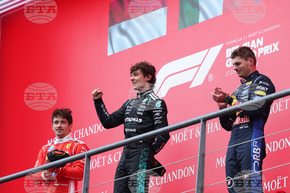 Belgium F1 GP Auto Racing