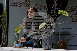 Бургас - национална изложба на цветя - демонстрации на икебана