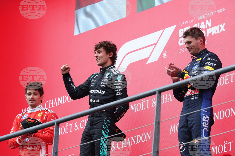 Belgium F1 GP Auto Racing