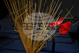 Бургас - национална изложба на цветя - демонстрации на икебана