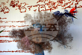 Бургас - национална изложба на цветя - демонстрации на икебана