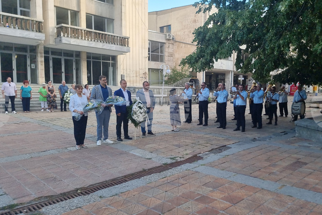 Добрич - капитан Димитър Списаревски - честване