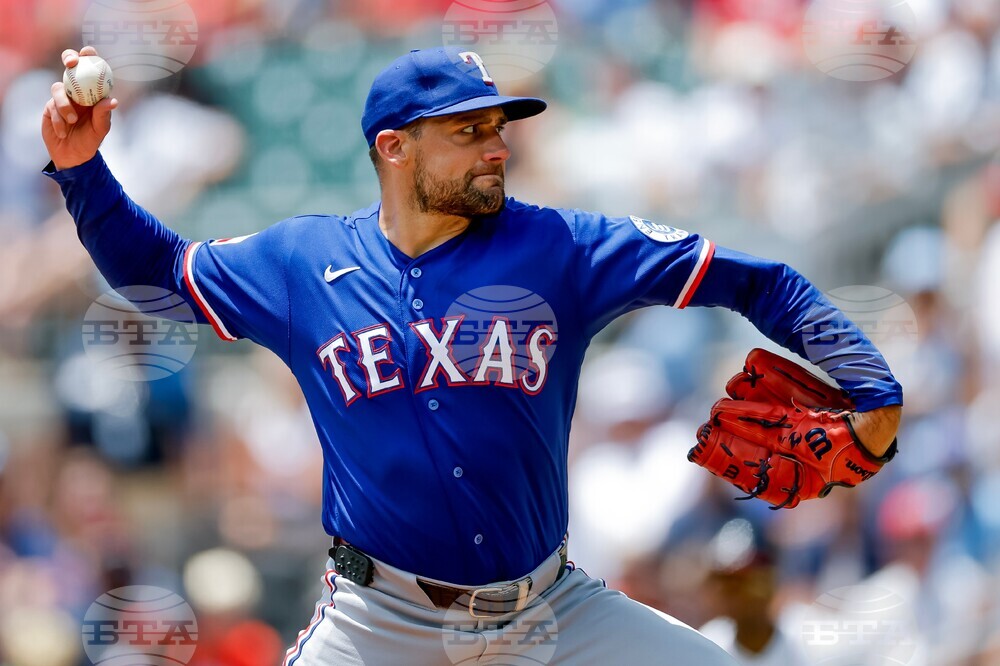 Rangers Braves Baseball