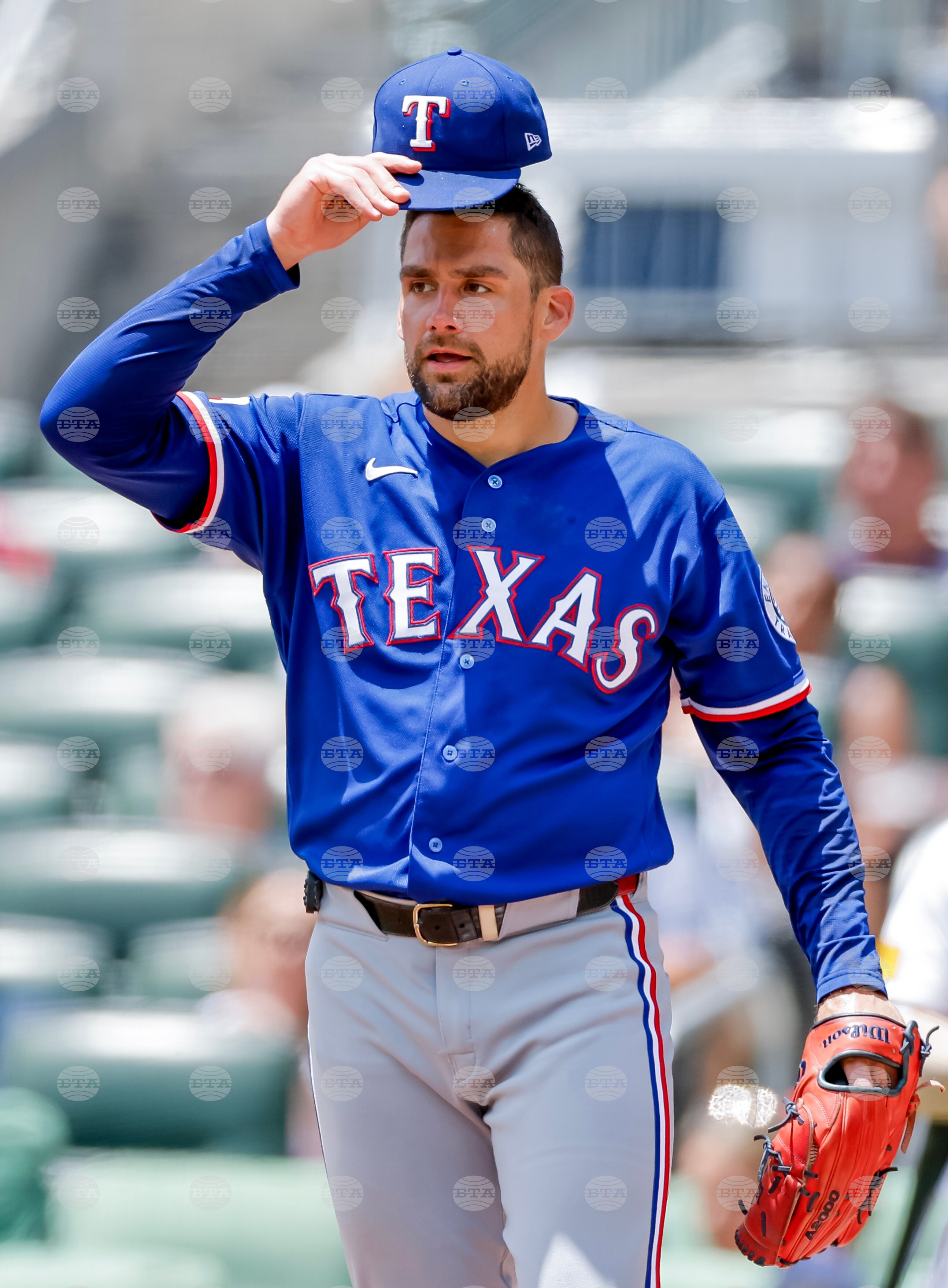 Rangers Braves Baseball