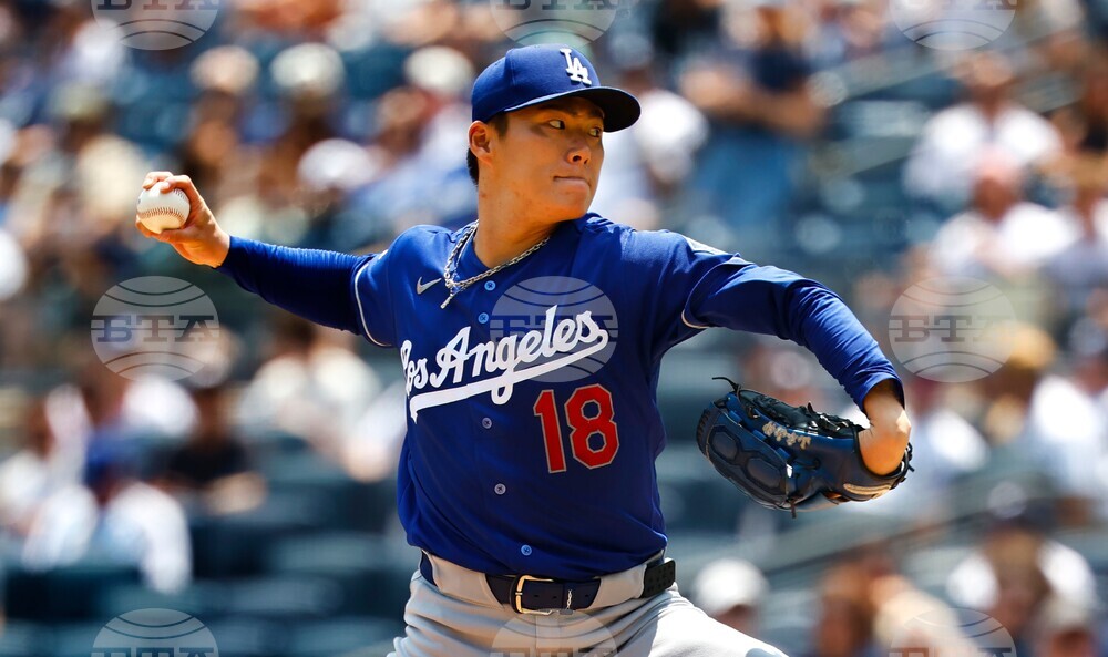 Dodgers Yankees Baseball