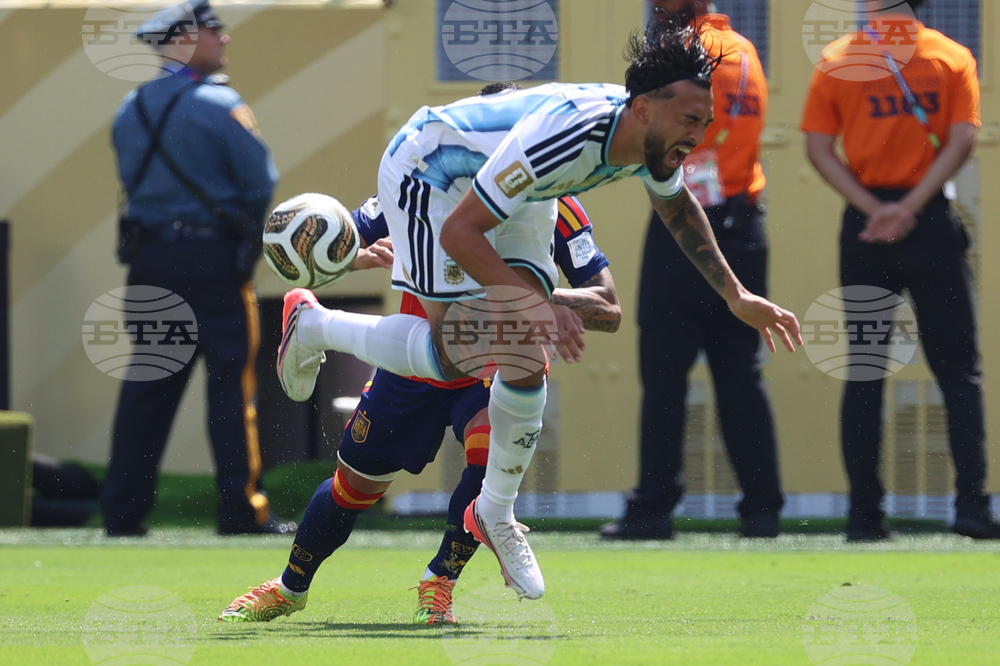 Argentina Spain WCup Soccer