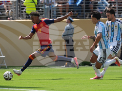 Argentina Spain WCup Soccer