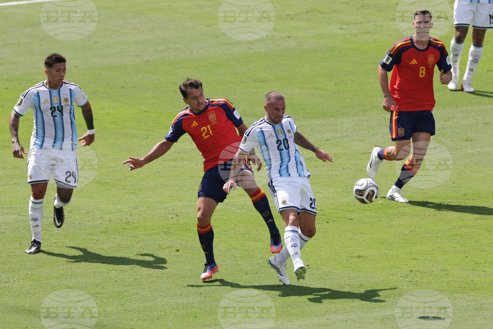 Argentina Spain WCup Soccer