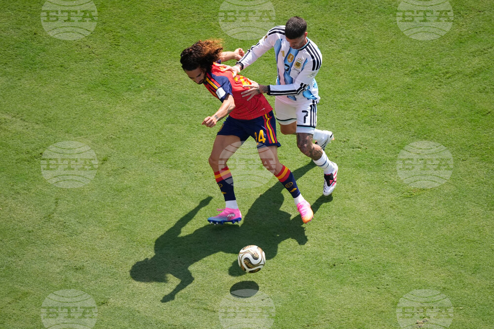 Argentina Spain WCup Soccer