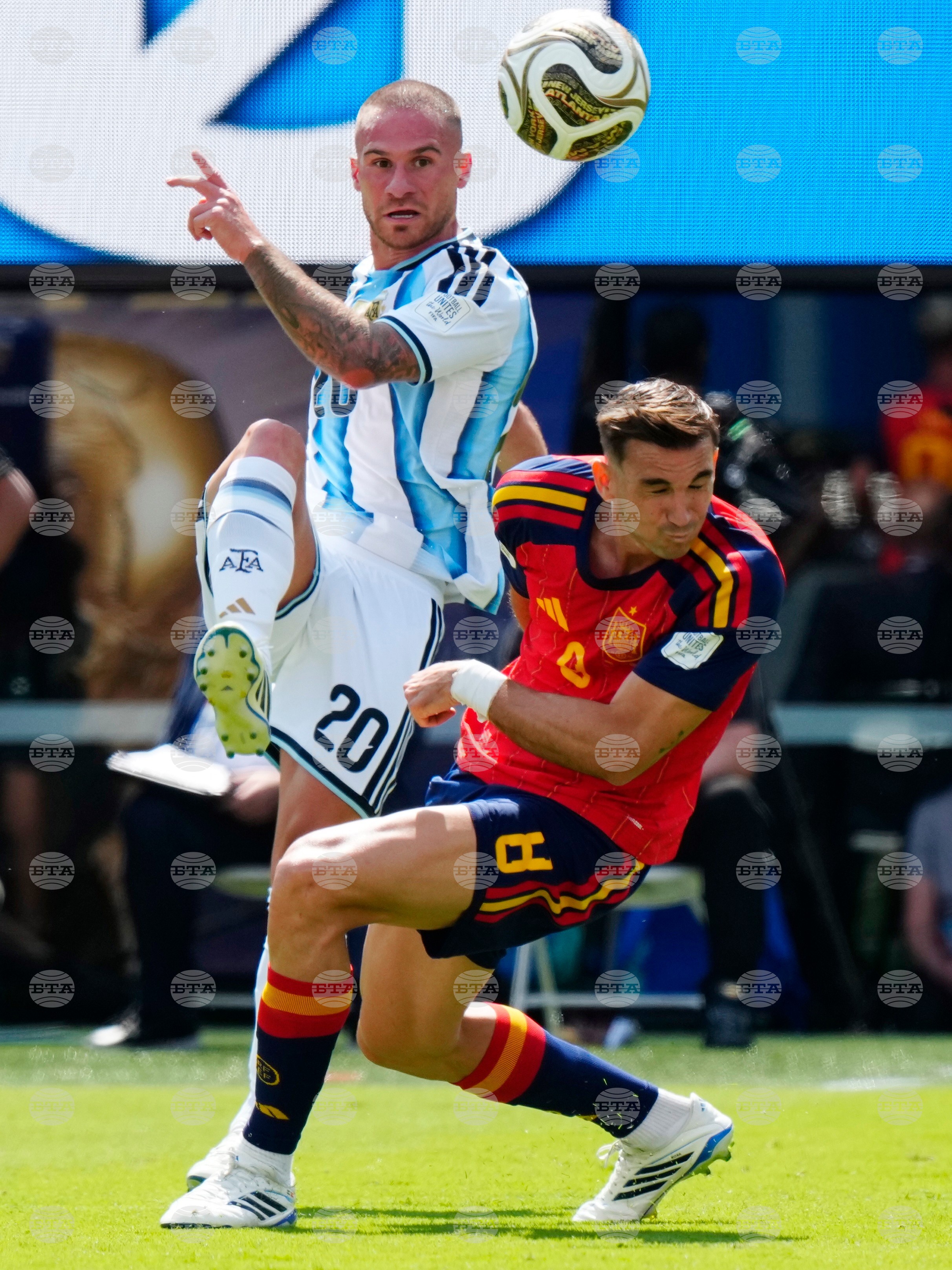 Argentina Spain WCup Soccer