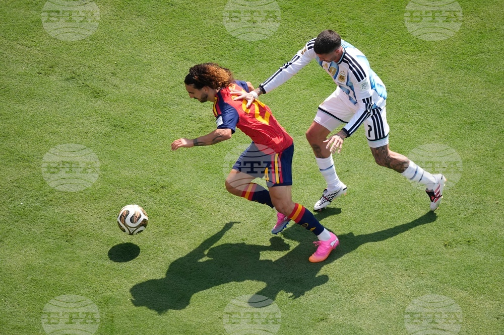 Argentina Spain WCup Soccer