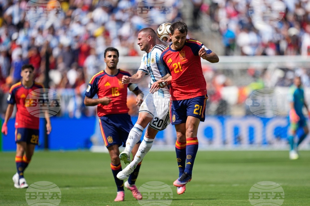 Argentina Spain WCup Soccer